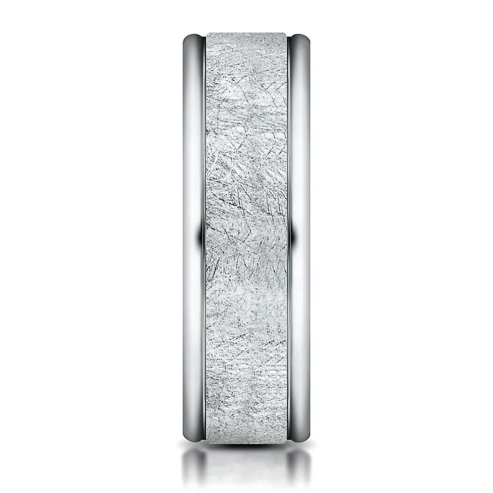 Men's Band in White Cobalt, 6.5MM – Image 3 of 3