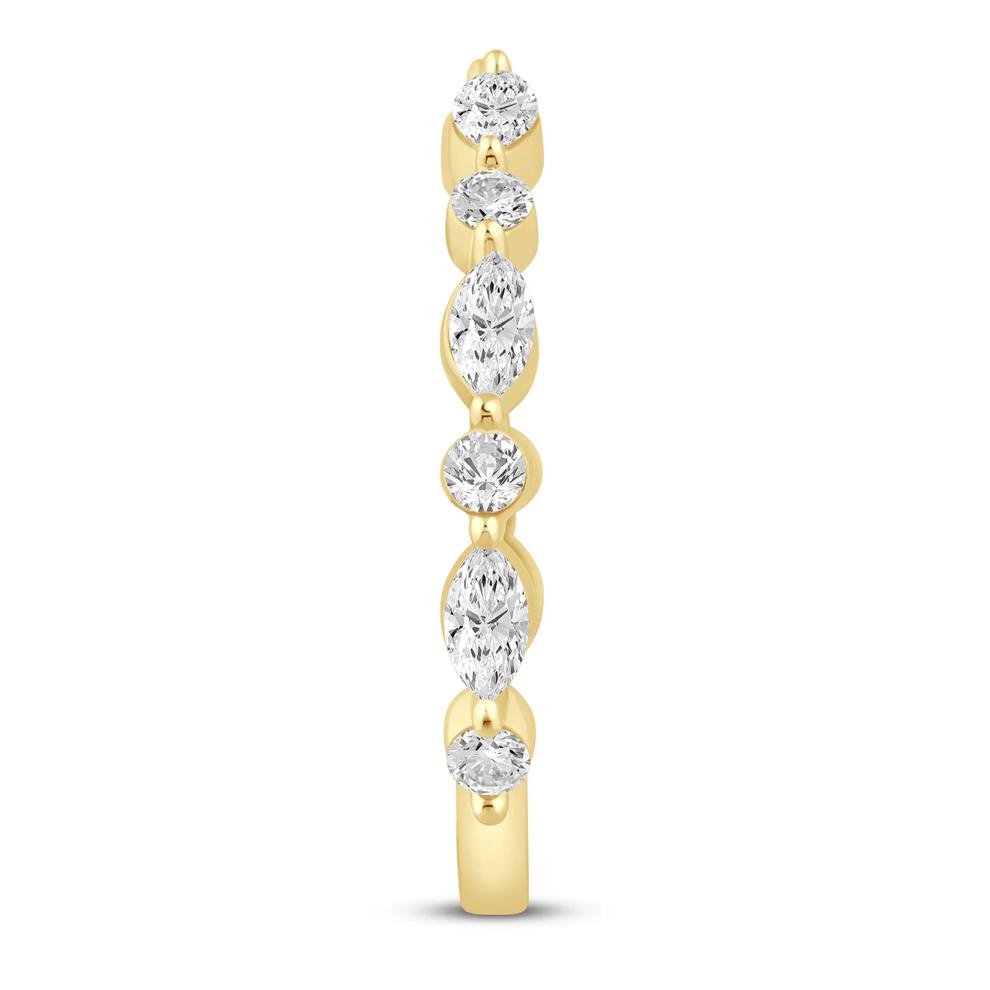 Lab Grown Diamond Open Band in 14K Yellow Gold (1/2 ct. tw.) – Image 3 of 3