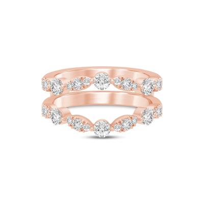 Lab Grown Diamond Ring Insert in 14K Rose Gold (1 ct. tw.)