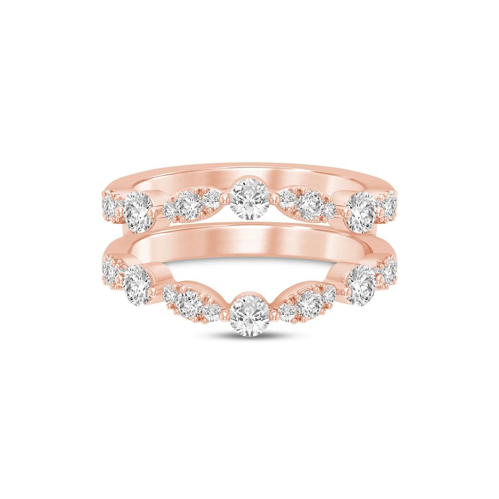 Lab Grown Diamond Ring Insert in 14K Rose Gold (1 ct. tw.) – Image 1 of 3