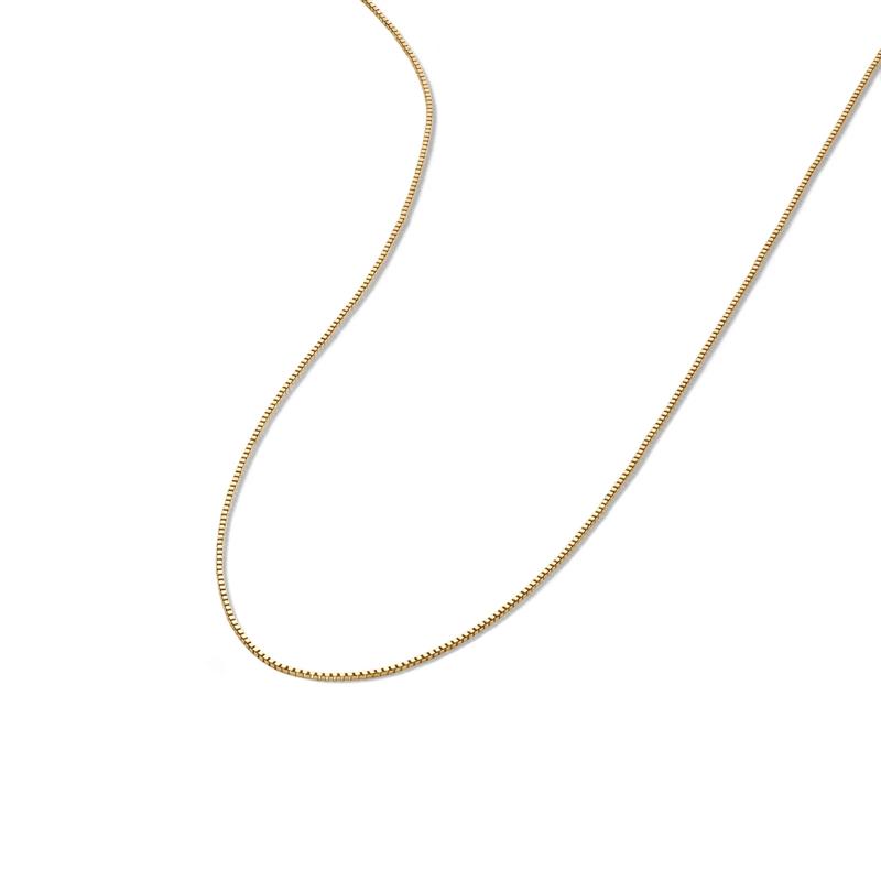 Adjustable Box Chain in 14K Yellow Gold, 20&quot; – Image 3 of 5