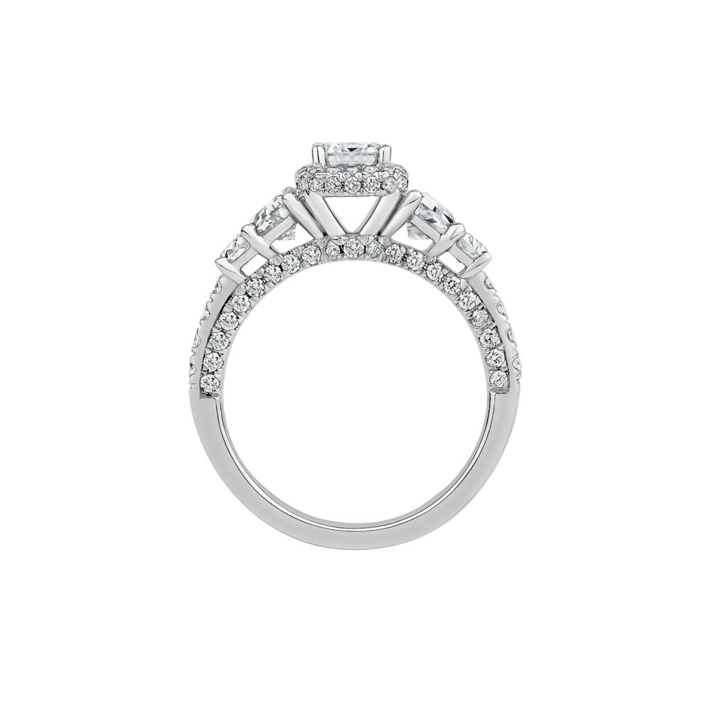 Hailey Lab Grown Diamond Engagement Ring in 14K White Gold (3 ct. tw.) – Image 2 of 5