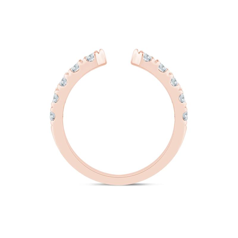 Lab Grown Diamond Open Band in 14K Rose Gold (5/8 ct. tw.) – Image 5 of 6