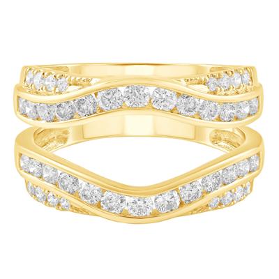 Diamond Insert in 10K Yellow Gold (1 ct. tw.)