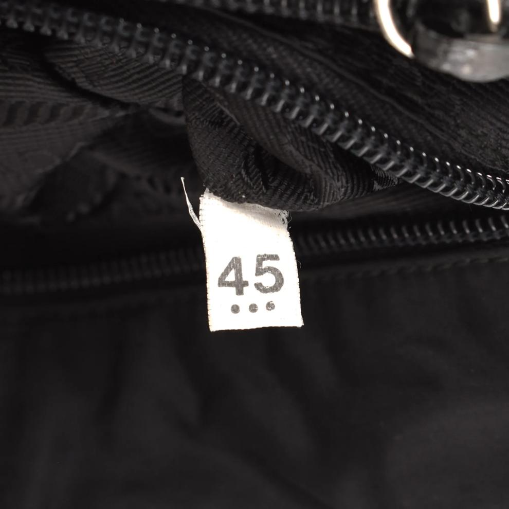 Pre-Owned Prada Black Nylon Tote – Image 7 of 7