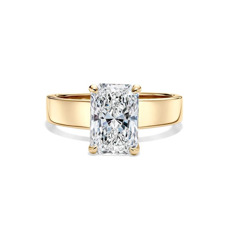 Collins Radiant-Cut Engagement Ring in 14K Yellow Gold &#40;2 5/8 ct. tw.&#41; – Image 1 of 5