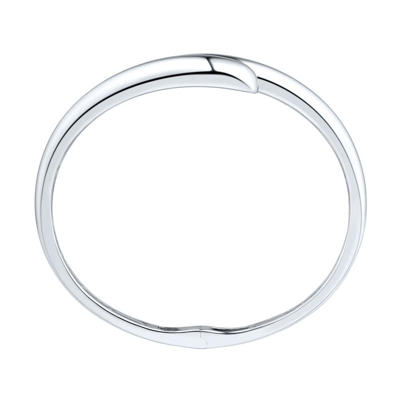 Graduated Bypass Bracelet in Sterling Silver – Image 2 of 2