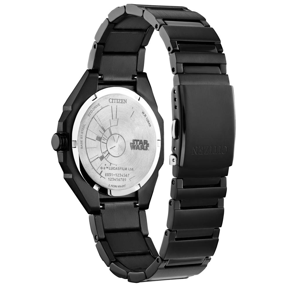 Men's Star Wars Death Star 2 Watch in Black Ion-Plated Stainless Steel, 41MM – Image 3 of 3