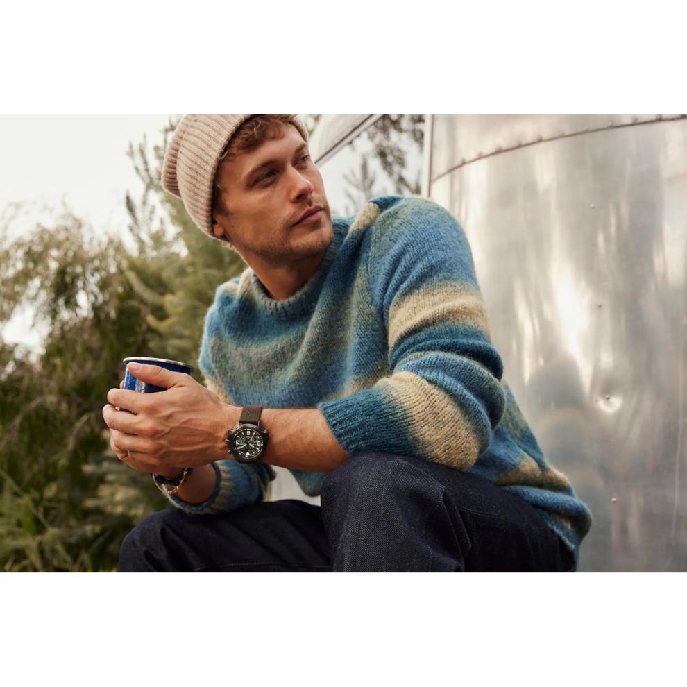 Men's Promaster Land U822 Watch in Green Nylon and Stainless Steel, 44MM – Image 4 of 4