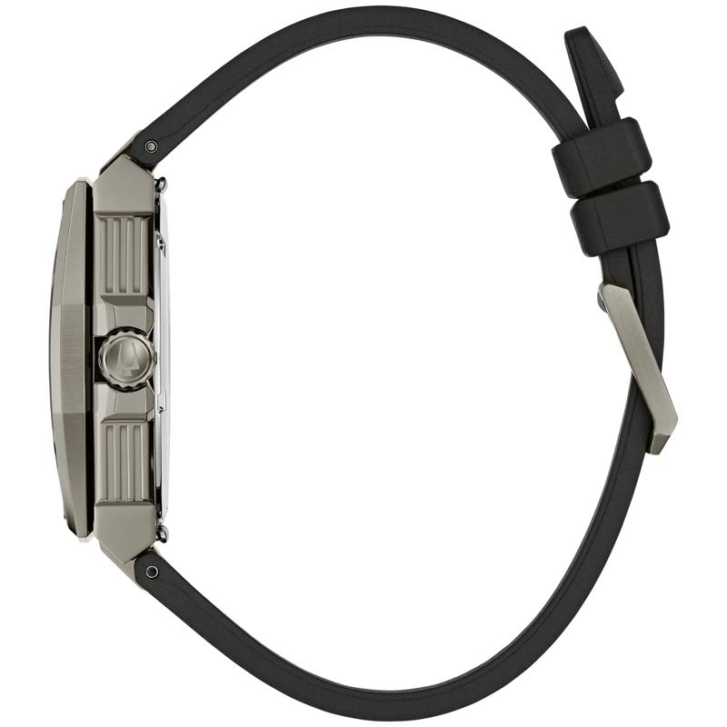 Men&#39;s Series X Watch With Black Rubber Strap – Image 2 of 3