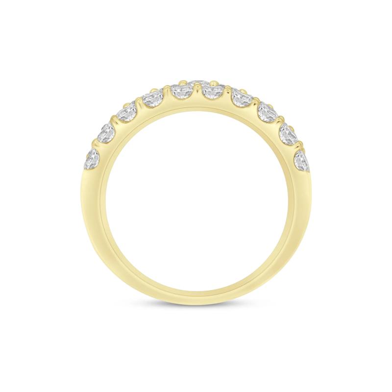 Wide Diamond Anniversary Band in 14K Yellow Gold &#40;1 1/2 ct. tw.&#41; – Image 2 of 3