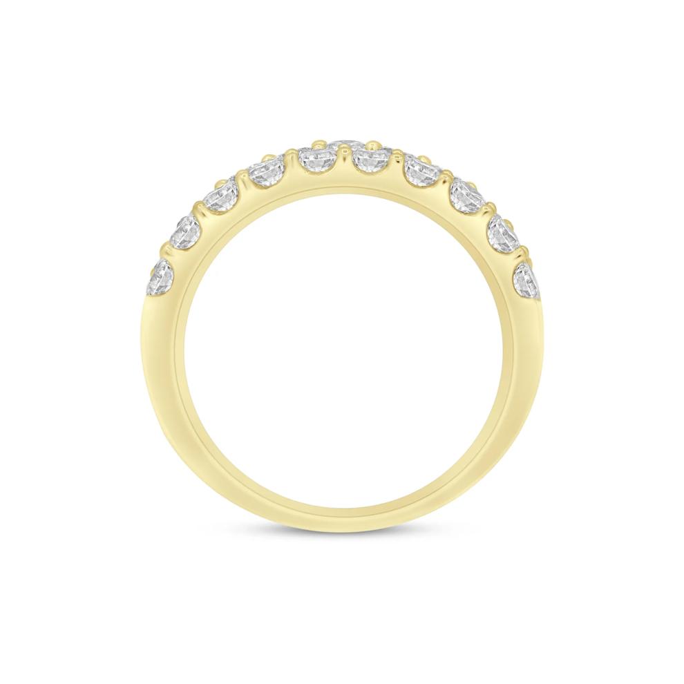 Wide Diamond Anniversary Band in 14K Yellow Gold (1 1/2 ct. tw.) – Image 2 of 3