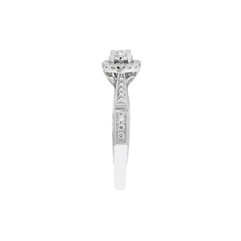 1/3 ct. tw. Diamond Ring in 10K White Gold – Image 3 of 3