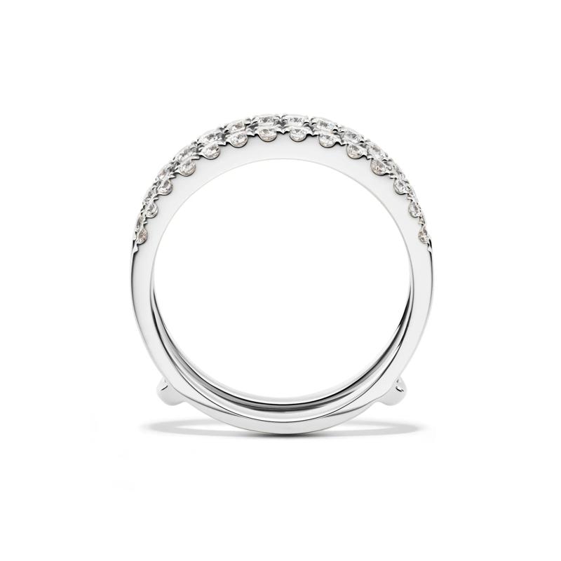 Lab Grown Diamond Enhancer in 14K White Gold (1/2 ct. tw.) – Image 2 of 4