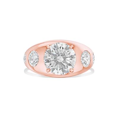 Rory Lab Grown Diamond Engagement Ring in 14K Rose Gold (4 1/2 ct. tw.)