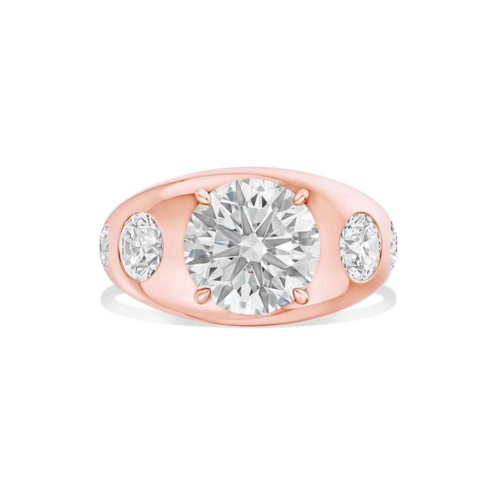 Rory Lab Grown Diamond Engagement Ring in 14K Rose Gold (4 1/2 ct. tw.) – Image 1 of 4