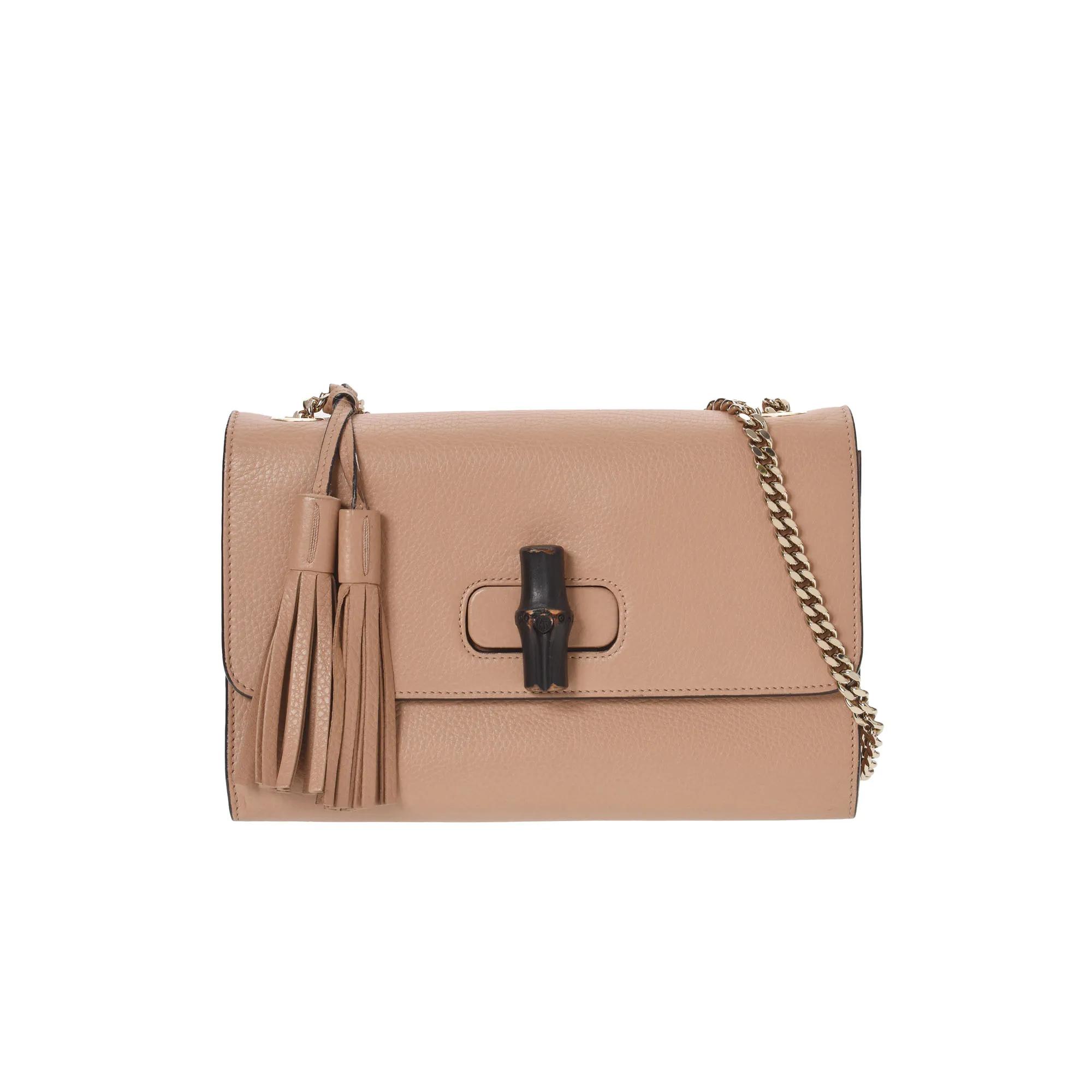 Pre-owned Gucci Miss Bamboo Shoulder Bag Shoulder