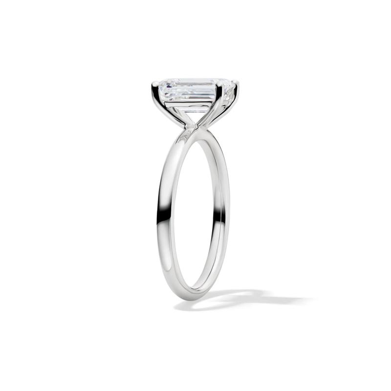 Lab Grown Diamond Emerald-Cut Solitaire Ring in Platinum &#40;2 ct.&#41; – Image 3 of 4