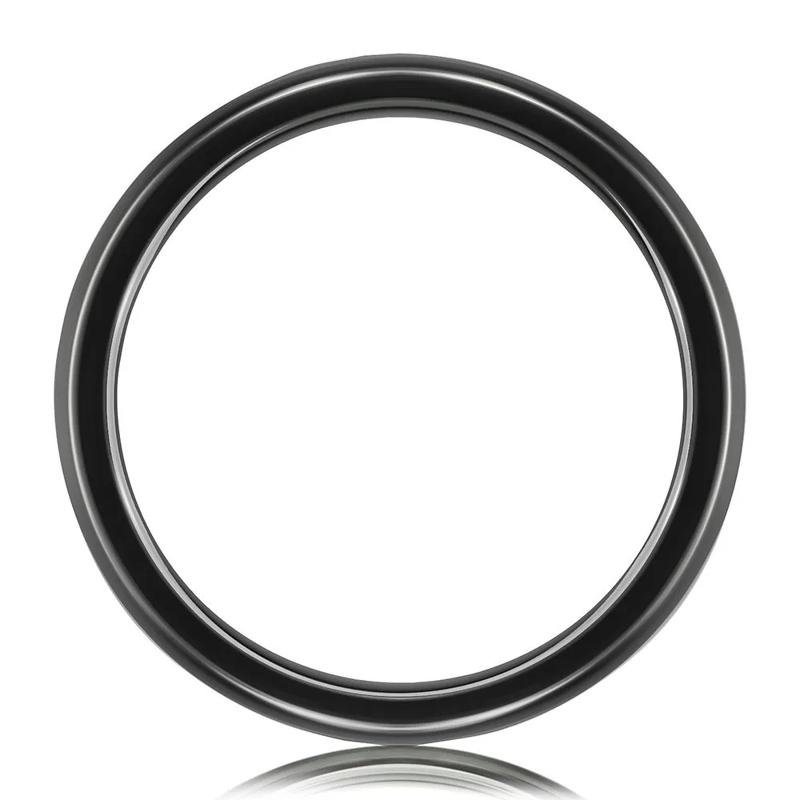 Men&#39;s Band in Tantalum &amp; Titanium, 8MM – Image 2 of 2