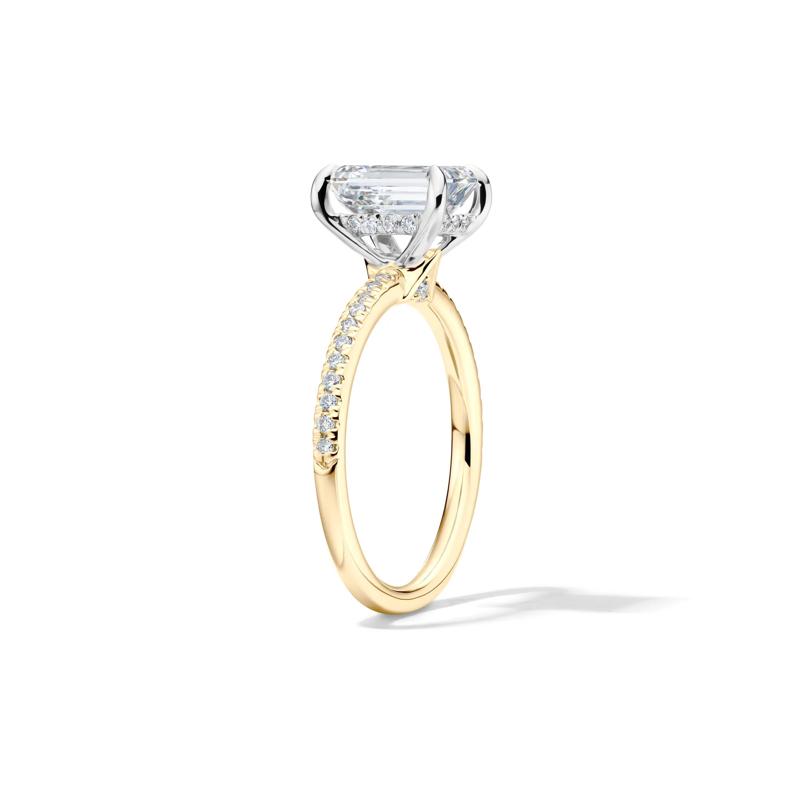 Tilly Lab Grown Diamond Engagement Ring in 14K Yellow Gold &#40;2 1/4 ct. tw.&#41; – Image 3 of 4