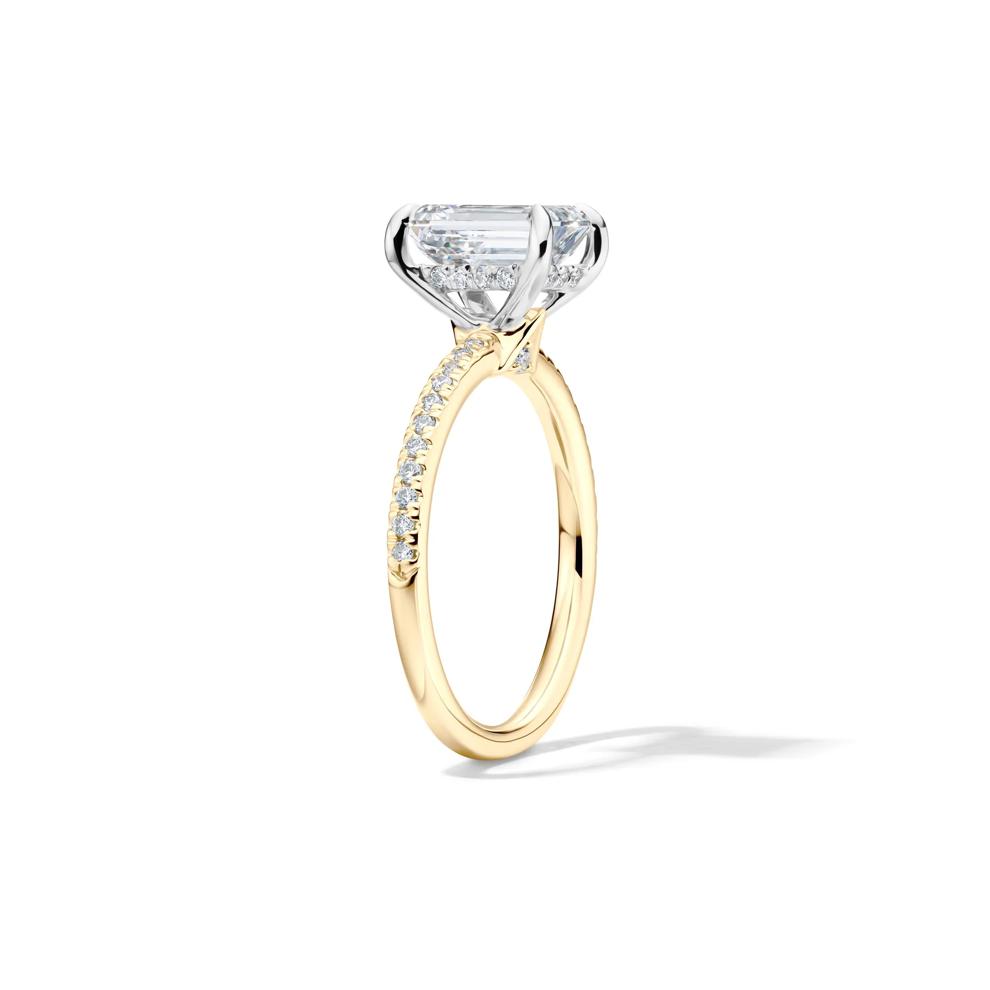 Tilly Lab Grown Diamond Engagement Ring in 14K Yellow Gold (2 1/4 ct. tw.) – Image 3 of 4