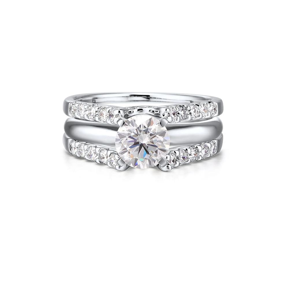 5/8 ct. tw. Diamond Ring Enhancer in 14K White Gold – Image 4 of 4