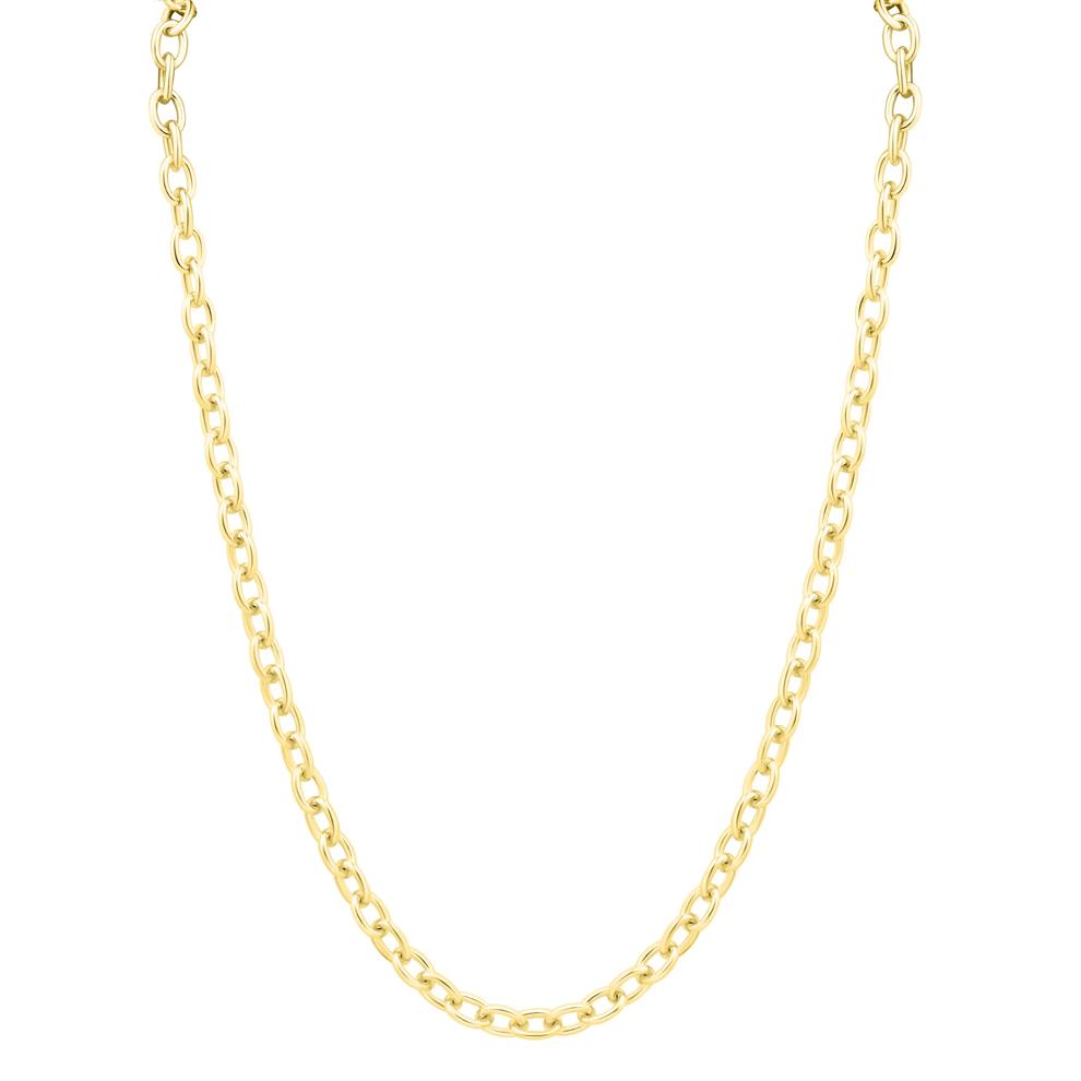 Cable Chain in Vermeil, 4MM, 18" – Image 1 of 4