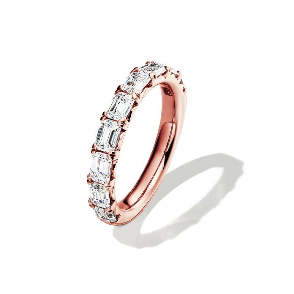 Lab Grown Diamond East-West Band in 14K Rose Gold (2 ct. tw.) – Image 4 of 4