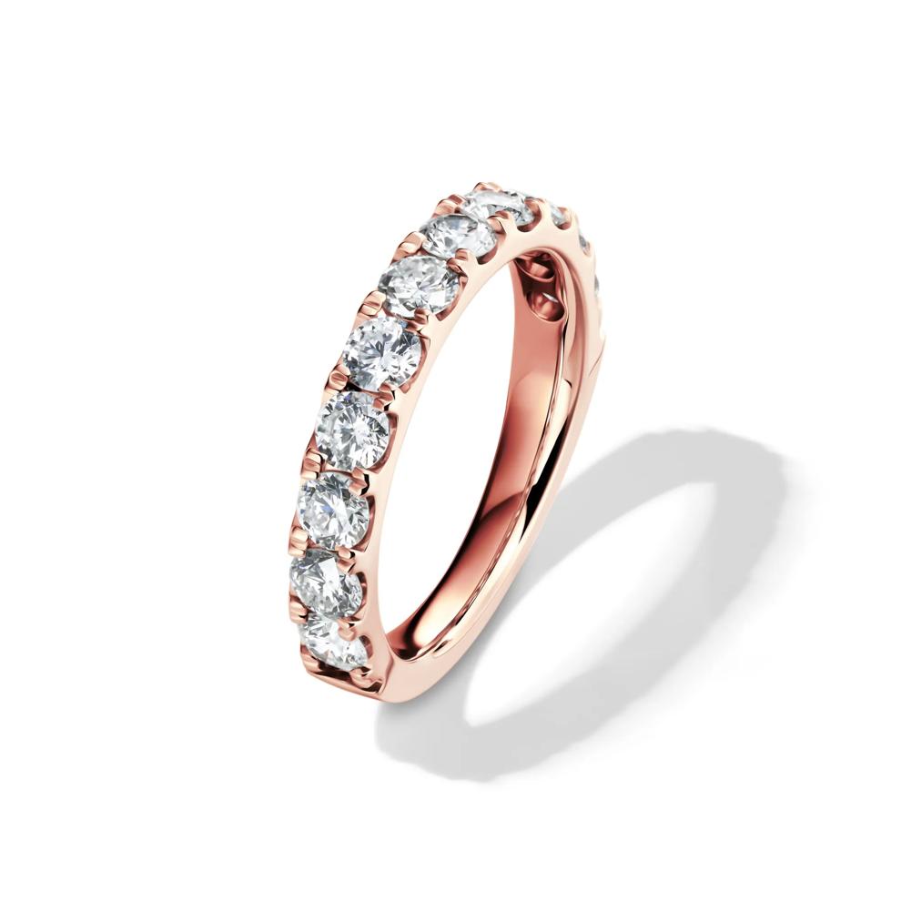 Diamond Anniversary Band in 14K Rose Gold (1 1/2 ct. tw.) – Image 4 of 4