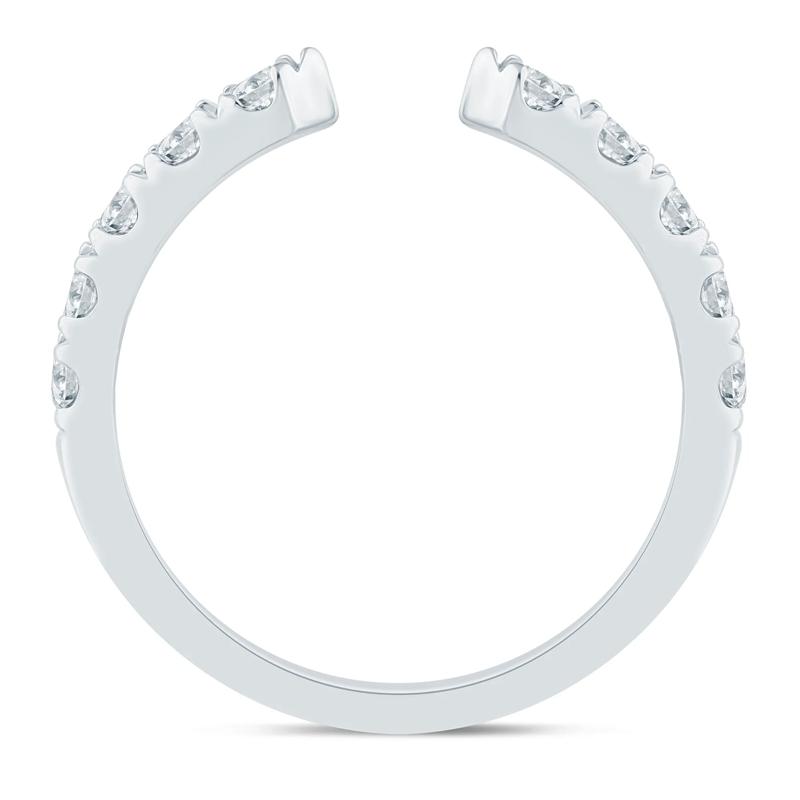 Diamond Open Anniversary Band in 14K White Gold &#40;5/8 ct. tw.&#41; – Image 2 of 3