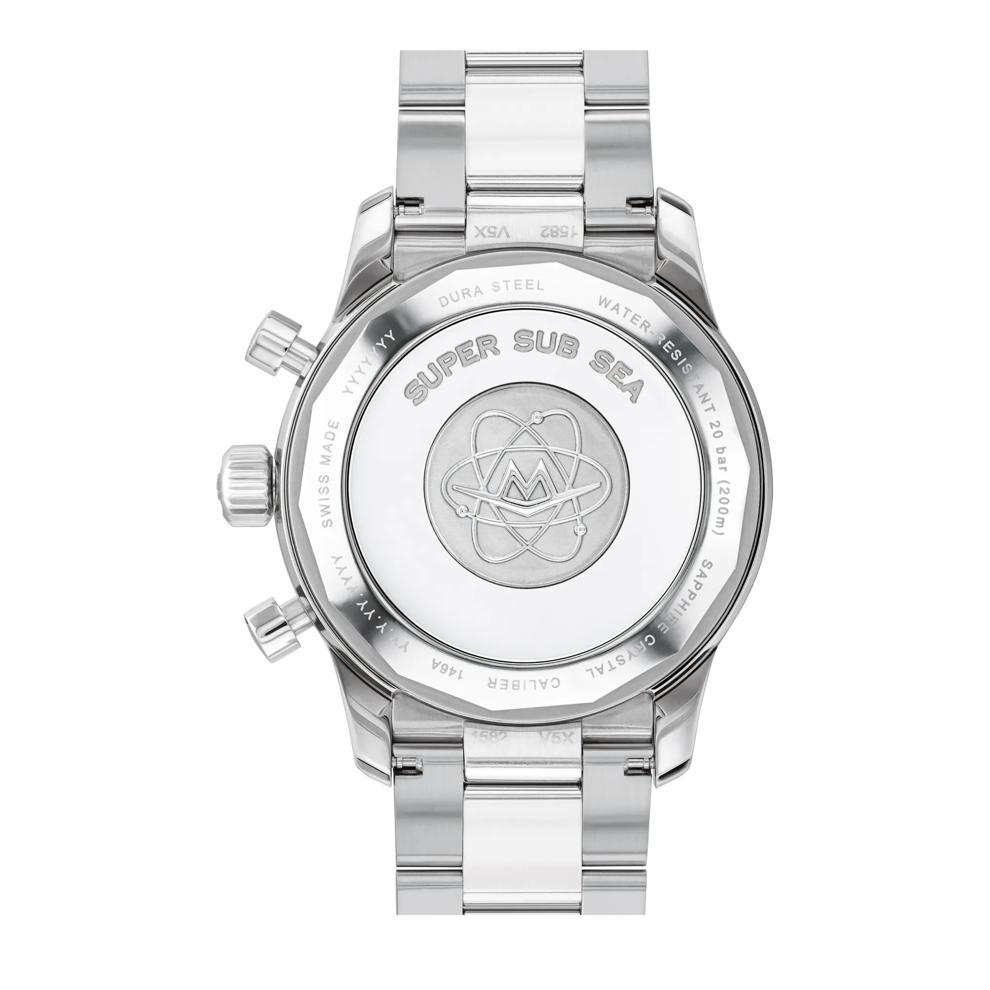 Men's Alta Super Sub Sea Chronograph Watch in Stainless Steel – Image 3 of 3