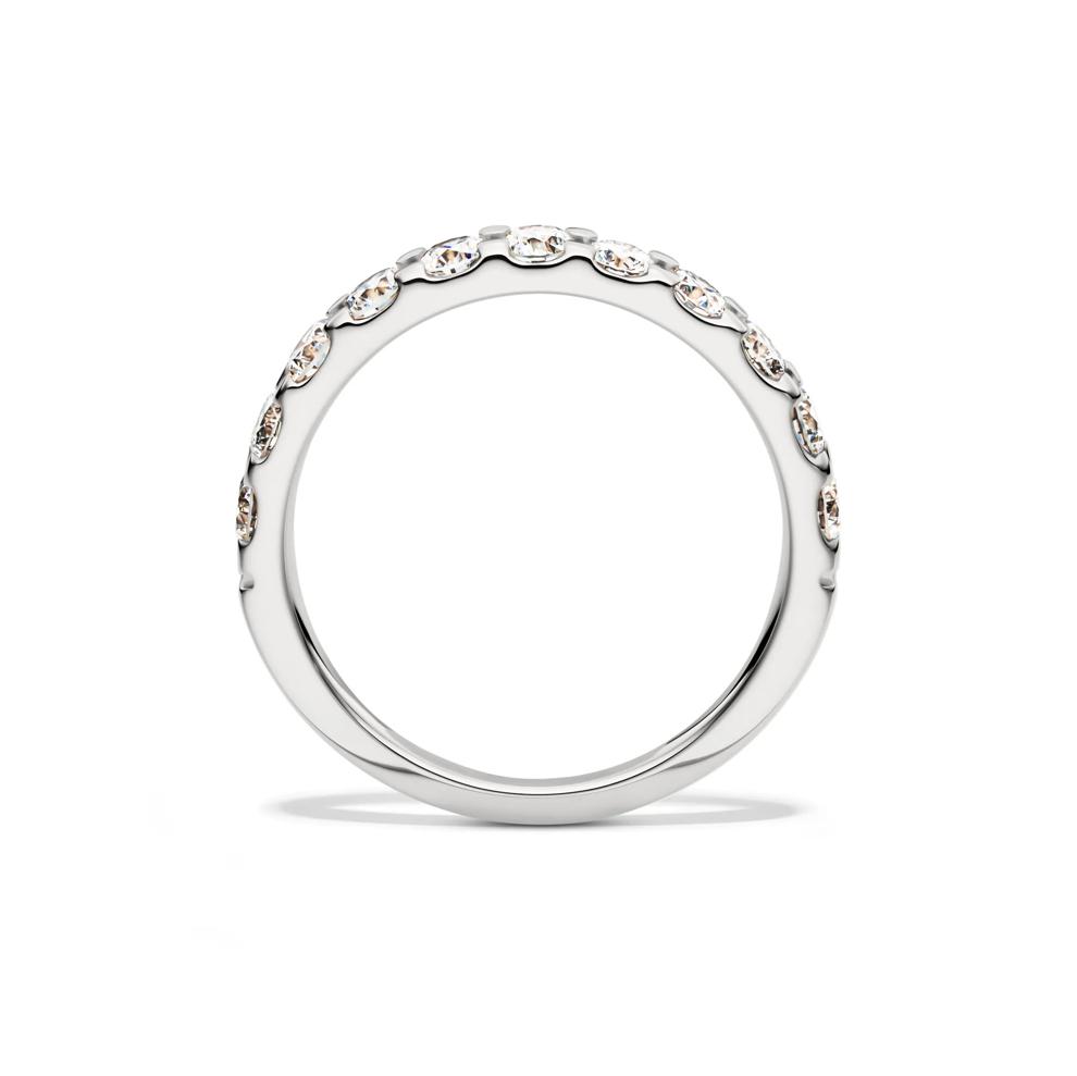 1 ct. tw. Lab Grown Diamond Band in 14K White Gold – Image 2 of 4