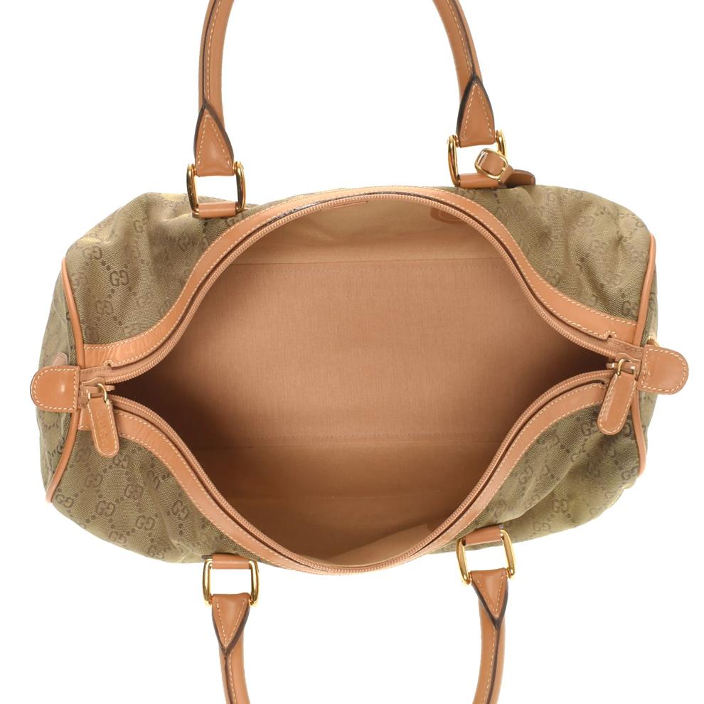 Pre-Owned Gucci GG Canvas Top Handle Bag – Image 3 of 9