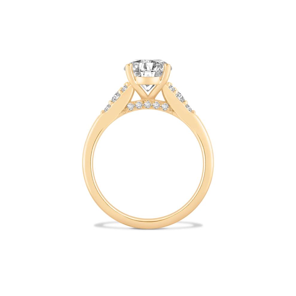 Lab Grown Diamond Engagement Ring in 14K Yellow Gold (2 3/4 ct. tw) – Image 2 of 4