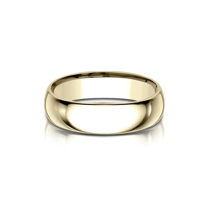 Wedding Band in 14K Yellow Gold, 6MM – Image 1 of 4