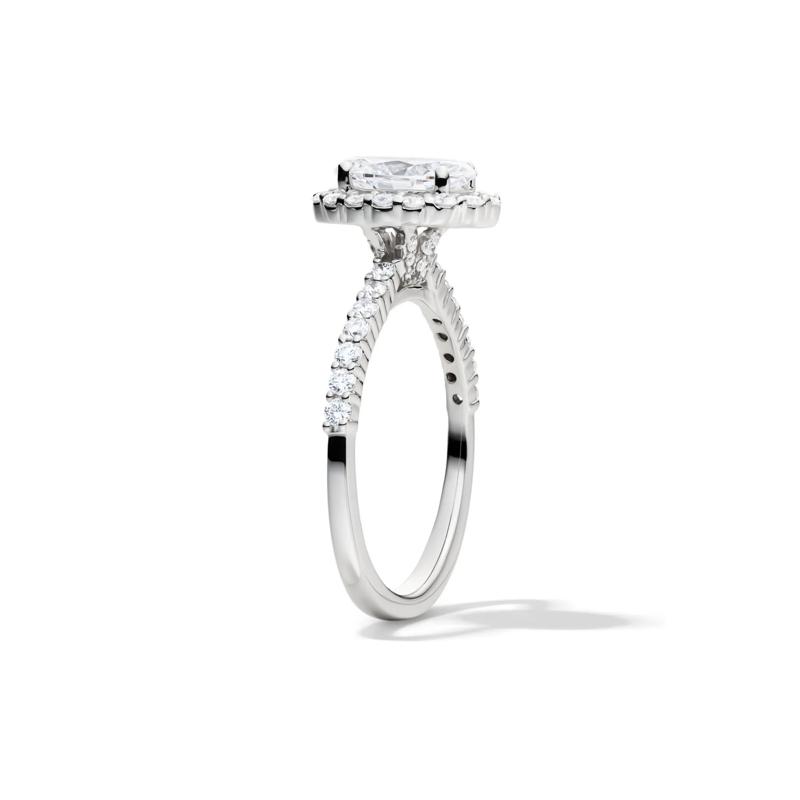 Lab Grown Diamond Oval-Shaped Engagement Ring in 14K White Gold &#40;1 3/4 ct. tw.&#41; – Image 2 of 4