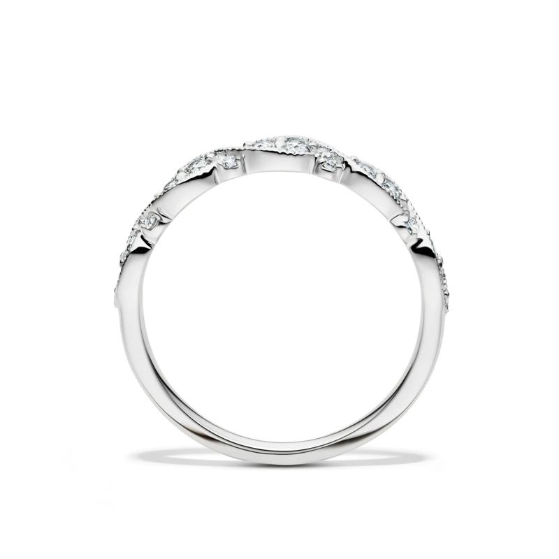 1/4 ct. tw. Diamond Band in 10K White Gold – Image 2 of 4