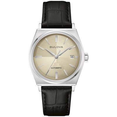Men's Frank Sinatra Watch With a Black Leather Strap