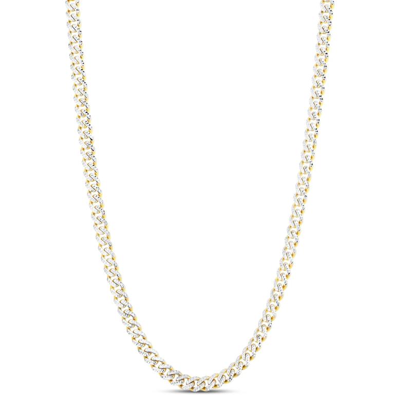 Miami Cuban Chain in 14K Yellow Gold, 6.5MM, 20&quot; – Image 1 of 3