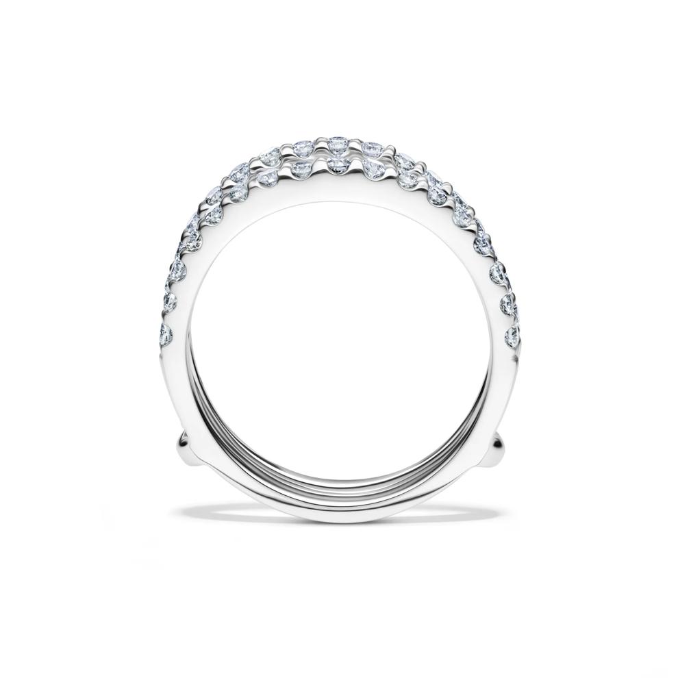 1/2 ct. tw. Diamond Ring Enhancer in 14K White Gold – Image 2 of 3