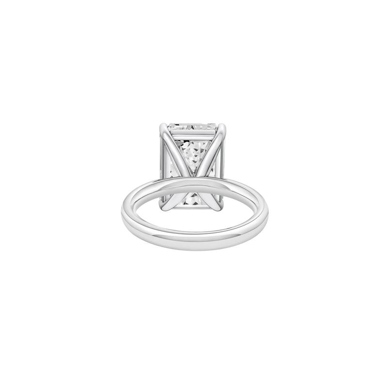 Lab Grown Diamond Emerald-Cut Solitaire Ring in 14K White Gold &#40;8 ct.&#41; – Image 4 of 4