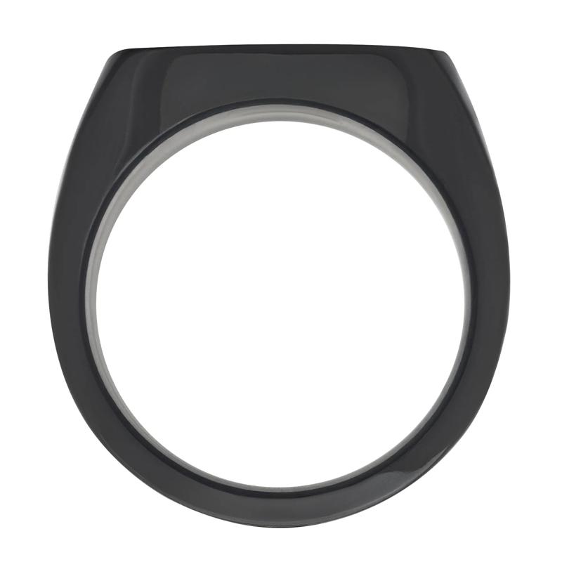 Mizzou Signet Ring in Zirconium – Image 2 of 3