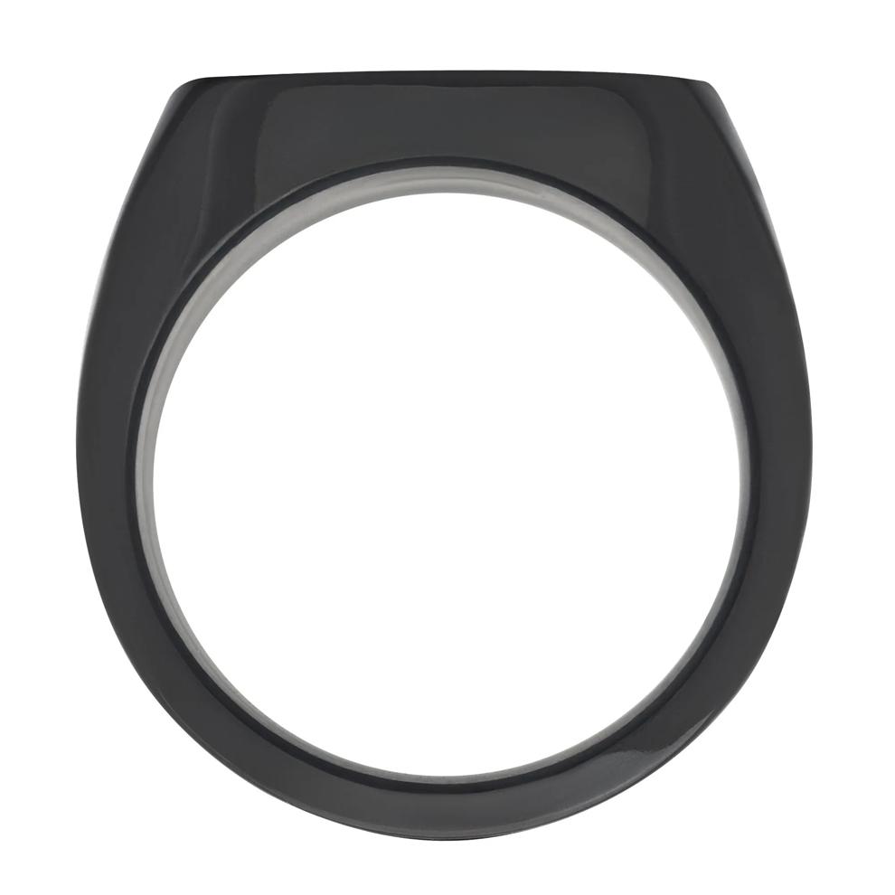 Mizzou Signet Ring in Zirconium – Image 2 of 3