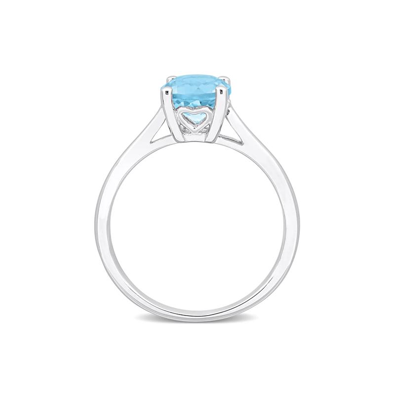 Blue Topaz Ring in Sterling Silver – Image 2 of 7
