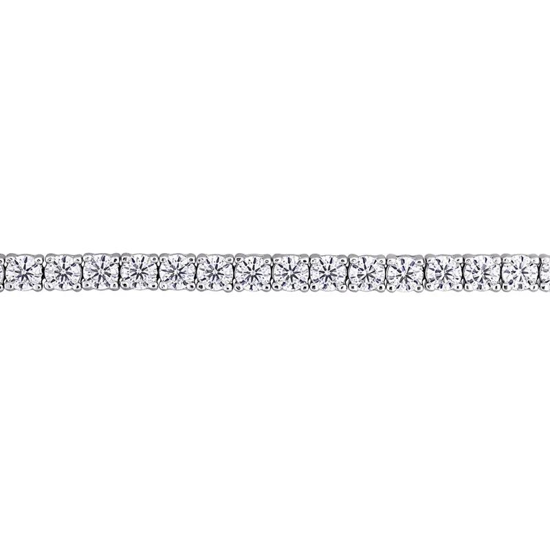 Moissanite Tennis Bracelet in Sterling Silver &#40;5 5/8 ct. dew&#41; – Image 2 of 4