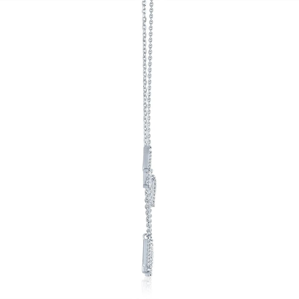 Diamond Mama Necklace in Sterling Silver (1/5 ct. tw.) – Image 2 of 3
