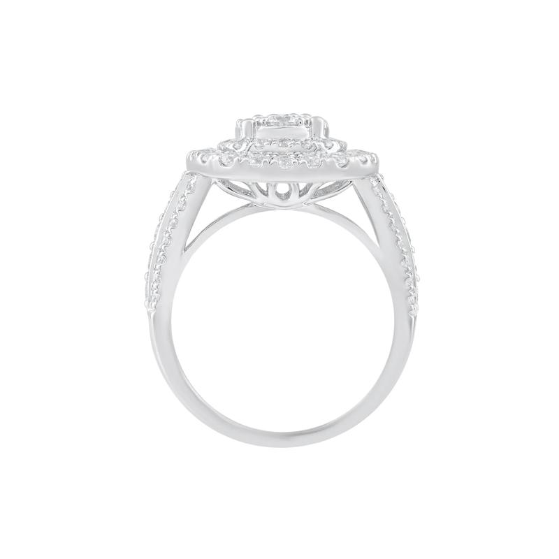 Diamond Composite Engagement Ring in 10K White Gold &#40;2 ct. tw.&#41; – Image 2 of 3