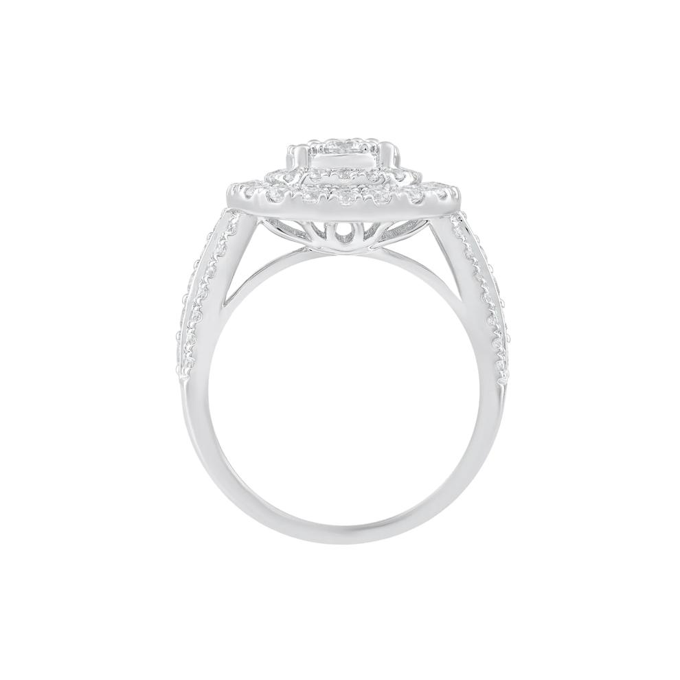 Diamond Composite Engagement Ring in 10K White Gold (2 ct. tw.) – Image 2 of 3