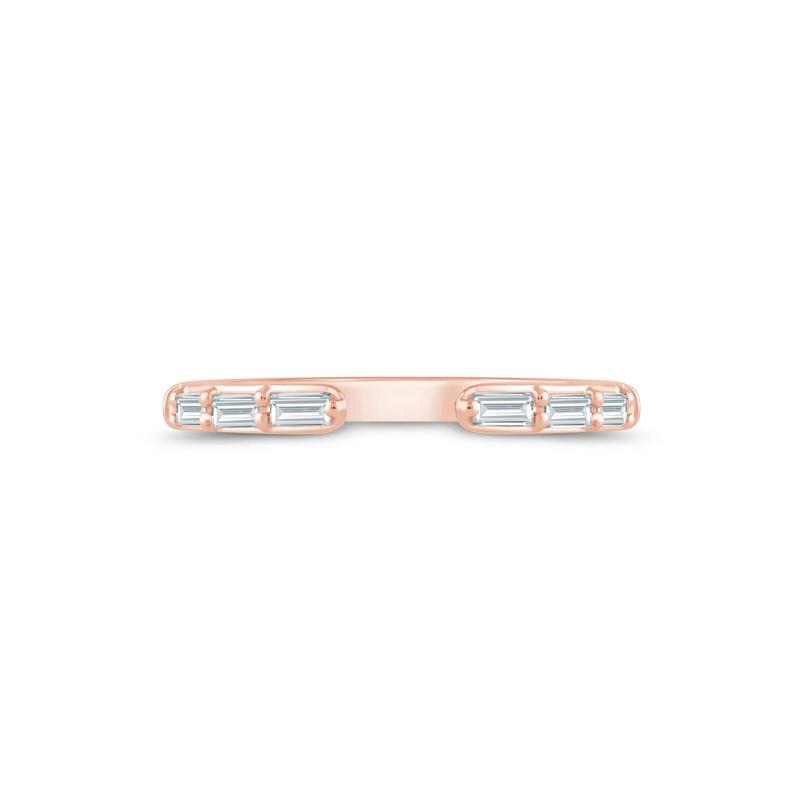 Lab Grown Diamond Open Band in 14K Rose Gold &#40;1/4 ct. tw.&#41; – Image 1 of 3