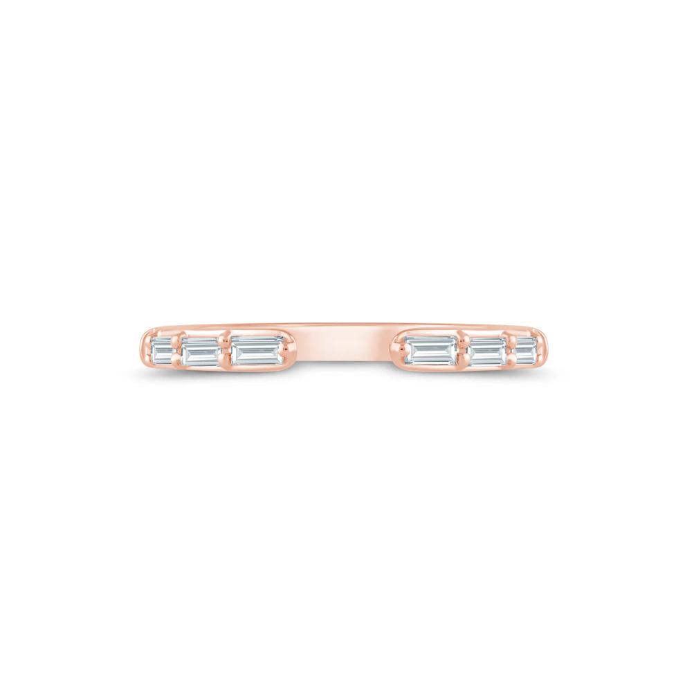 Lab Grown Diamond Open Band in 14K Rose Gold (1/4 ct. tw.) – Image 1 of 3